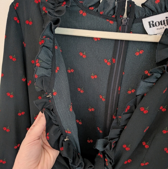 Rouje Yvette Cherry Mini Dress - Picture 5 of 7